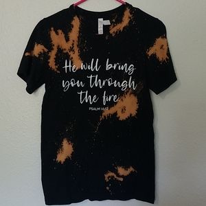 Psalm 66:12 Bleached Shirt